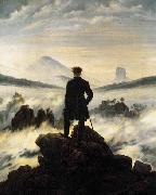 Caspar David Friedrich The Wanderer above the Mists oil on canvas